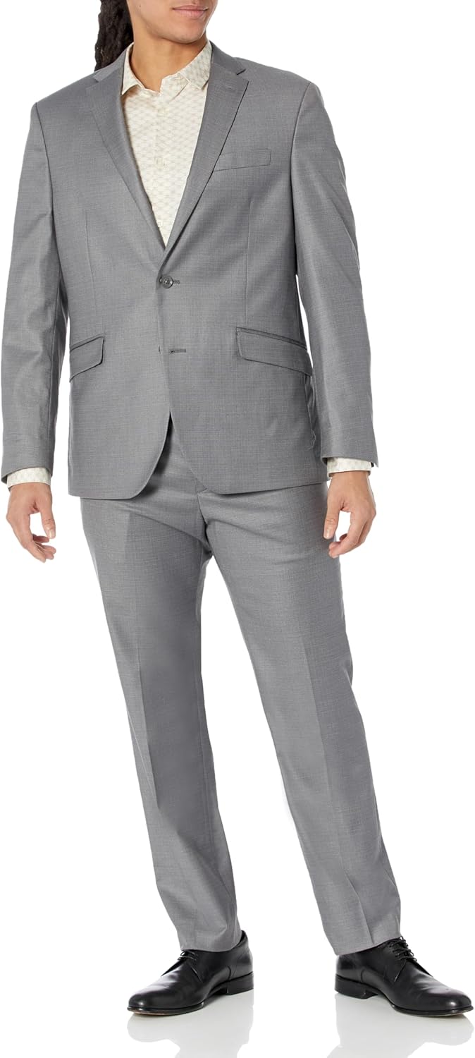 Men's Performance Fabric Slim Fit Suit